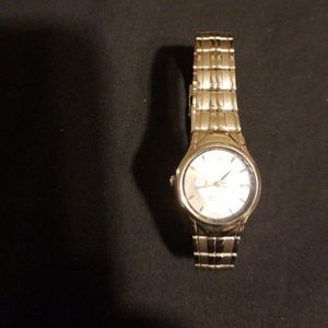 Small silver watch